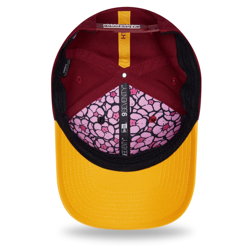  Washington Commanders New Era 2026 NFL Draft 9SEVENTY Adjustable Hat - Burgundy/Gold
