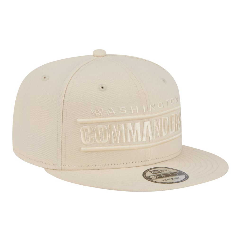  Washington Commanders New Era Colorpack 9FIFTY Snapback Hat - Cream