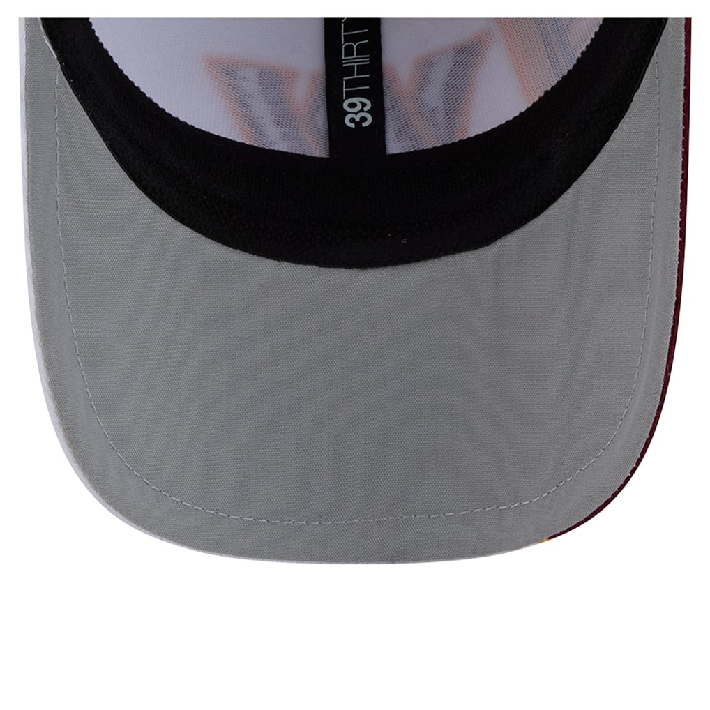 Washington Commanders New Era Dash 39THIRTY M-Crown Flex Hat - White/Burgundy