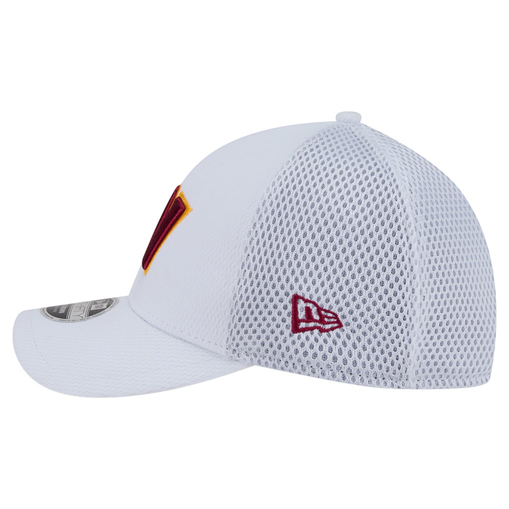 Washington Commanders New Era Dash 39THIRTY M-Crown Flex Hat - White/Burgundy
