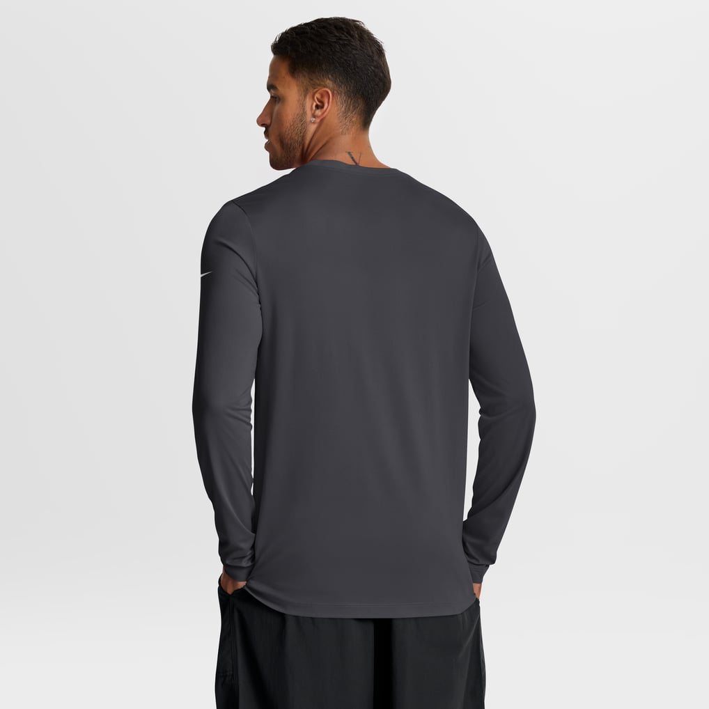 Washington Commanders Nike Primetime Legend Icon Performance Long Sleeve T-Shirt - Anthracite