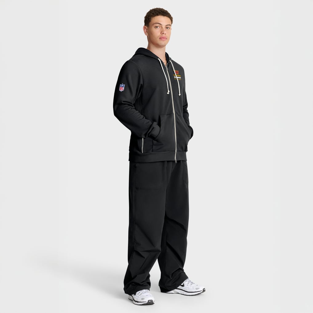 Washington Commanders Nike Sideline Standard Issue Utility Player Dri-FIT Full-Zip Hoodie - Black