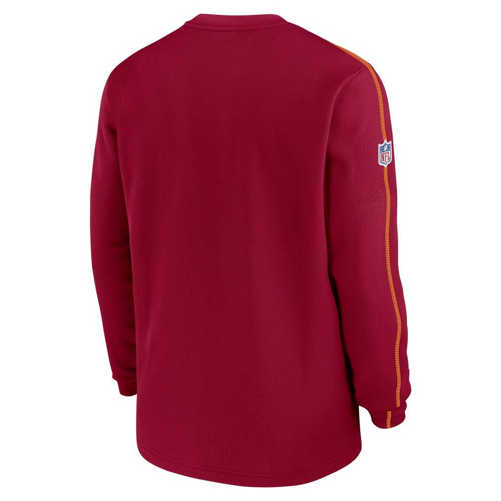 Washington Commanders Nike 2024 Sideline Coaches Long Sleeve Top - Burgundy