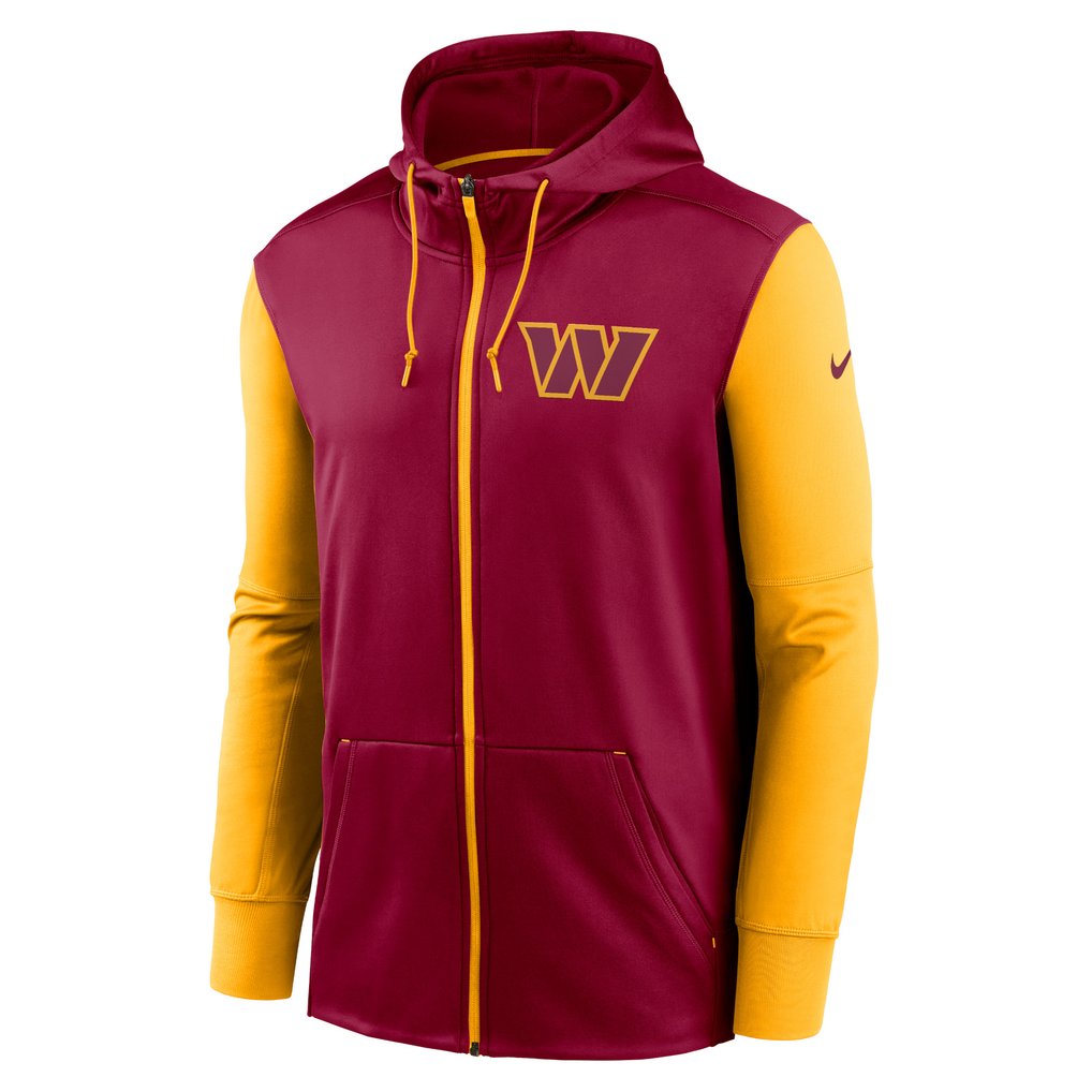  Washington Commanders Nike Performance Full-Zip Hoodie - Burgundy