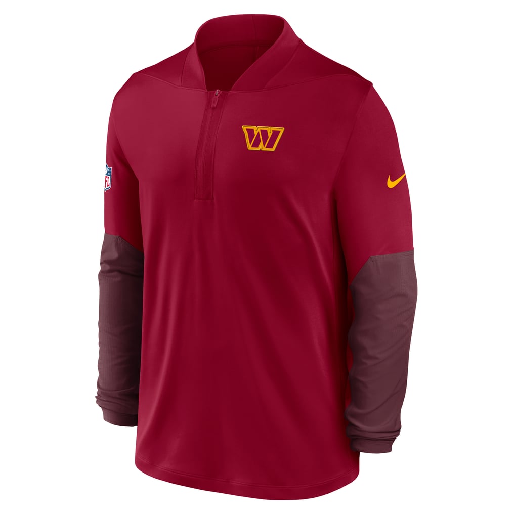 Washington Commanders Nike Sideline Dri-FIT Half-Zip Pullover - Burgundy