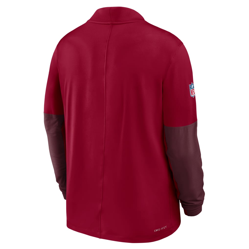 Washington Commanders Nike Sideline Dri-FIT Half-Zip Pullover - Burgundy