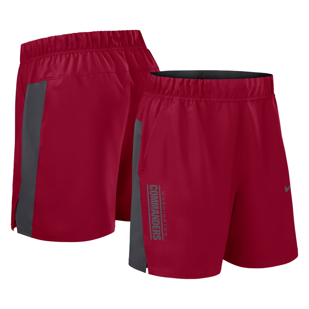 Washington Commanders Nike Woven Victory Dri-FIT Shorts - Burgundy