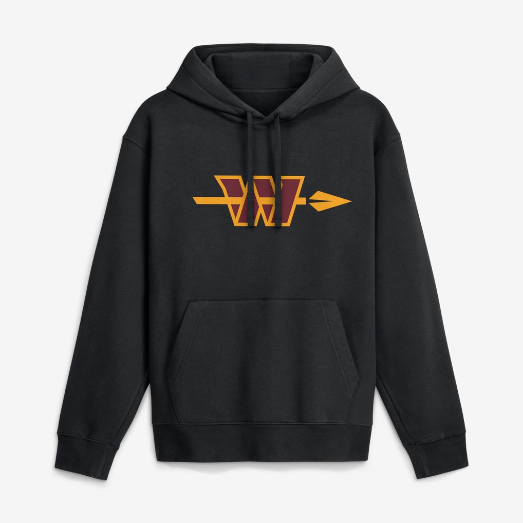 Jayden Daniels Washington Commanders Nike Name & Number Hoodie – Black