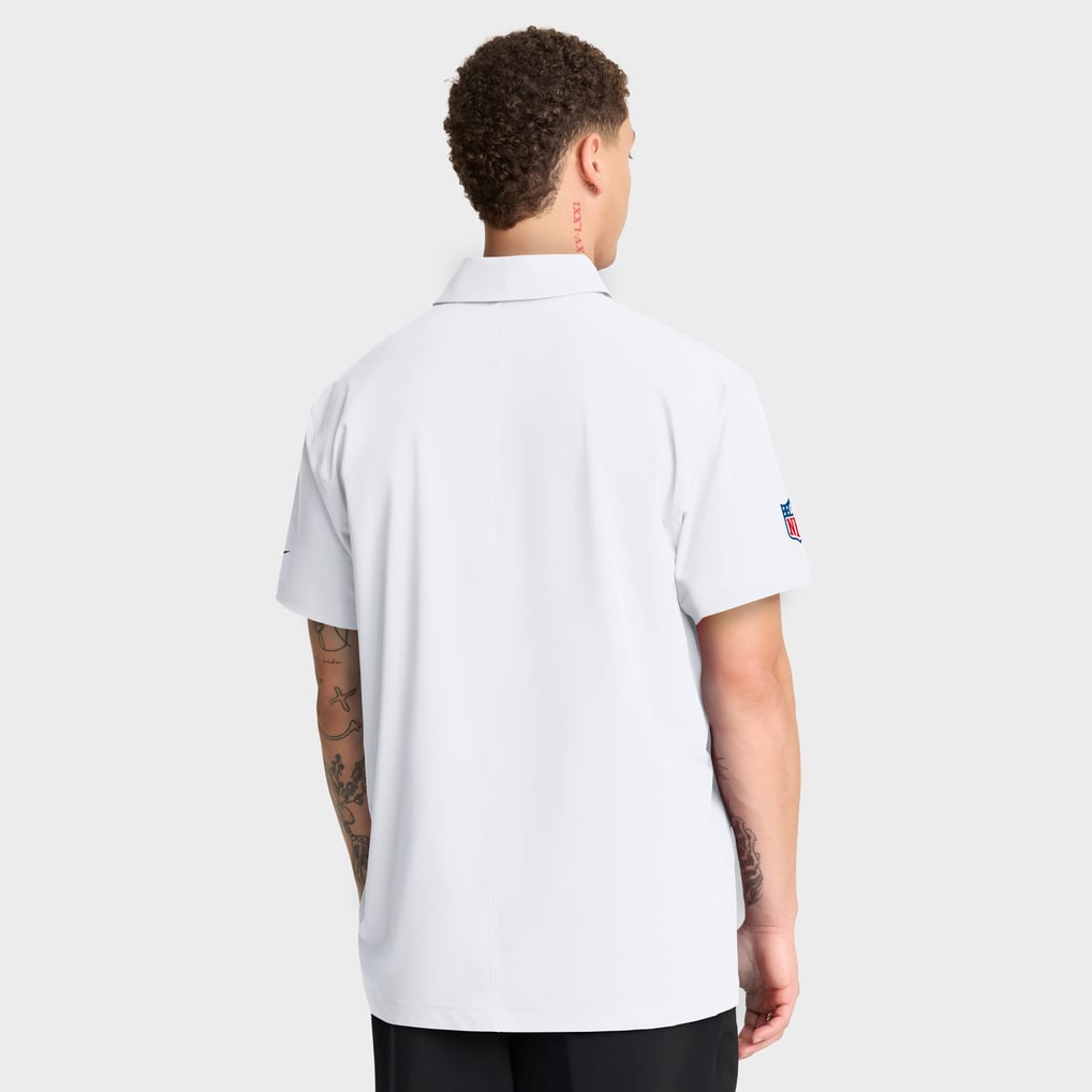 Washington Commanders Nike Sideline Woven Dri-FIT Polo - White
