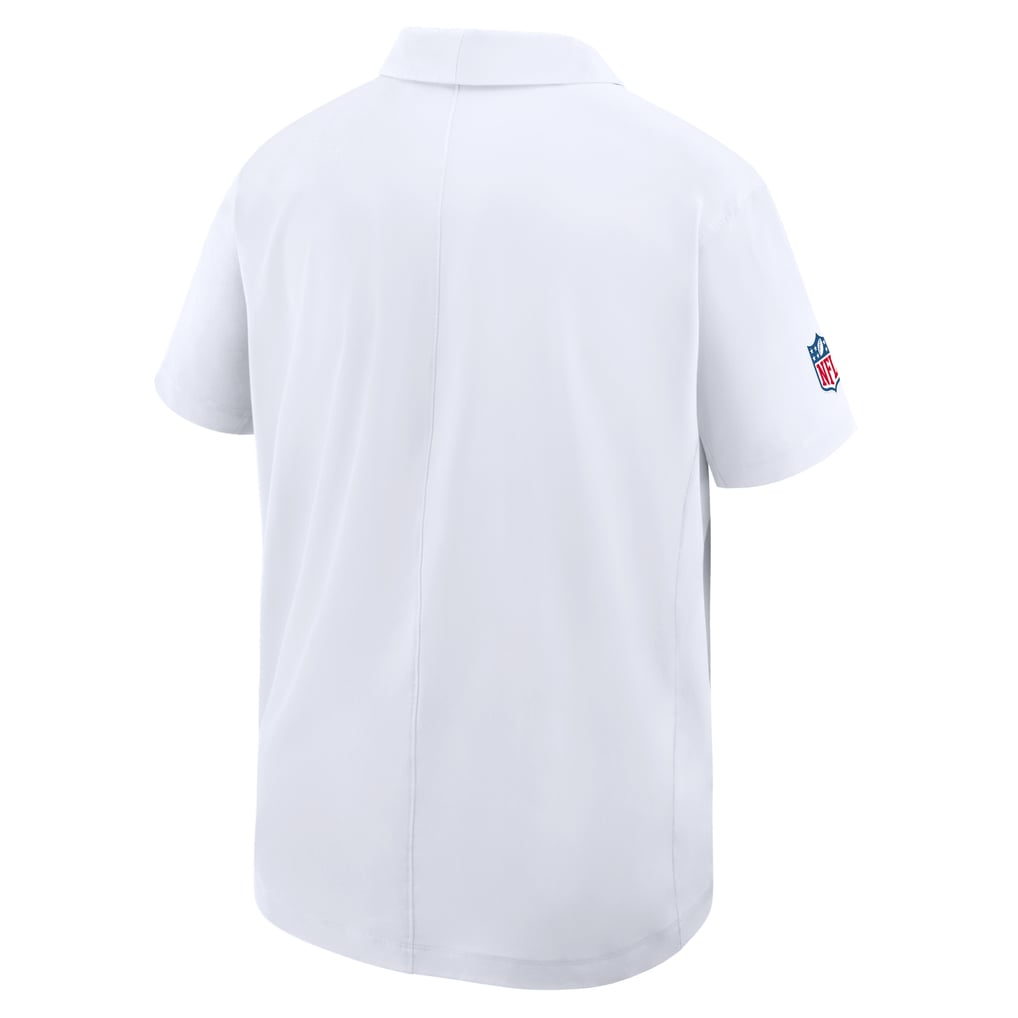 Washington Commanders Nike Sideline Woven Dri-FIT Polo - White