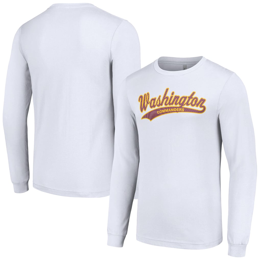 Washington Commanders Starter Tailsweep Long Sleeve T-Shirt - White