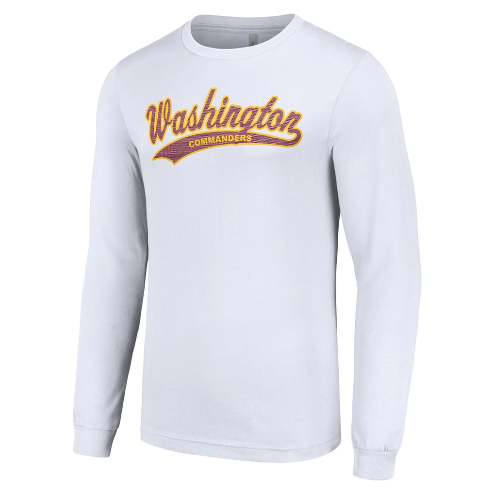 Washington Commanders Starter Tailsweep Long Sleeve T-Shirt - White