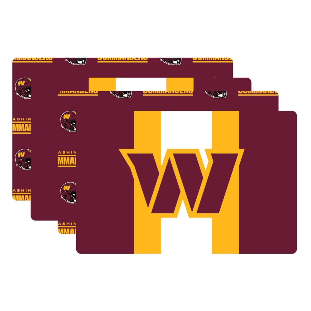Washington Commanders Pegasus Two-Sided Logo Place Mat and Table Runner Set