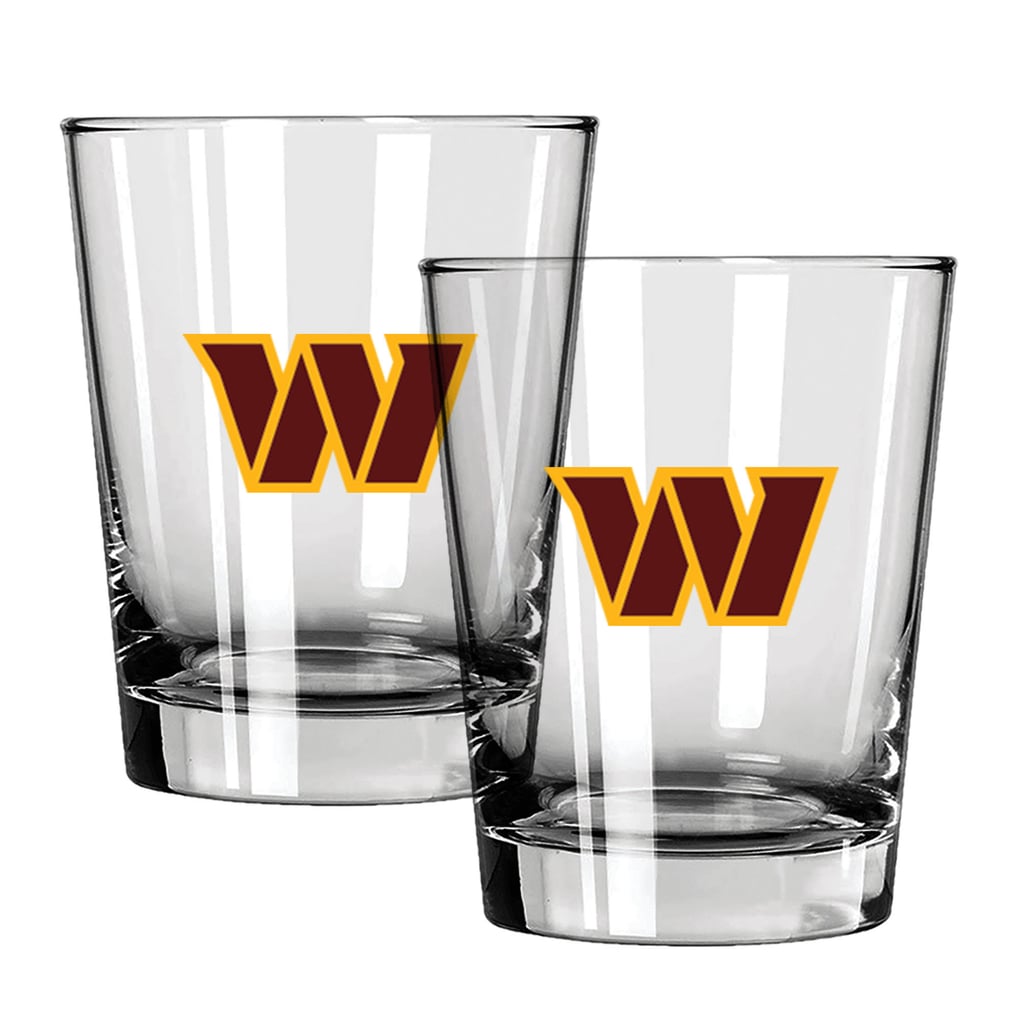 Washington Commanders The Memory Company 15oz. Two-Pack Rocks Glass Gift Set