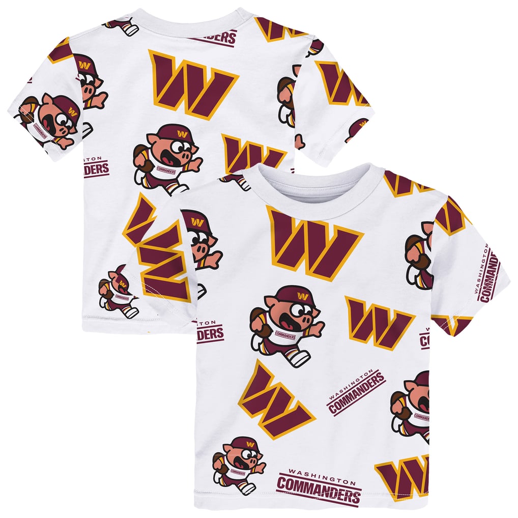 Washington Commanders Outerstuff Toddler Mascot Play T-Shirt - White