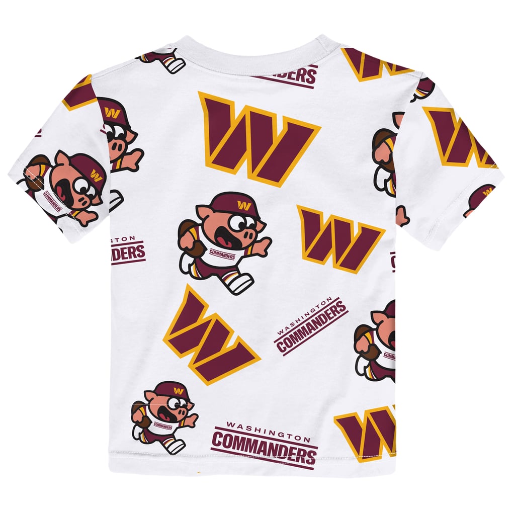 Washington Commanders Outerstuff Toddler Mascot Play T-Shirt - White