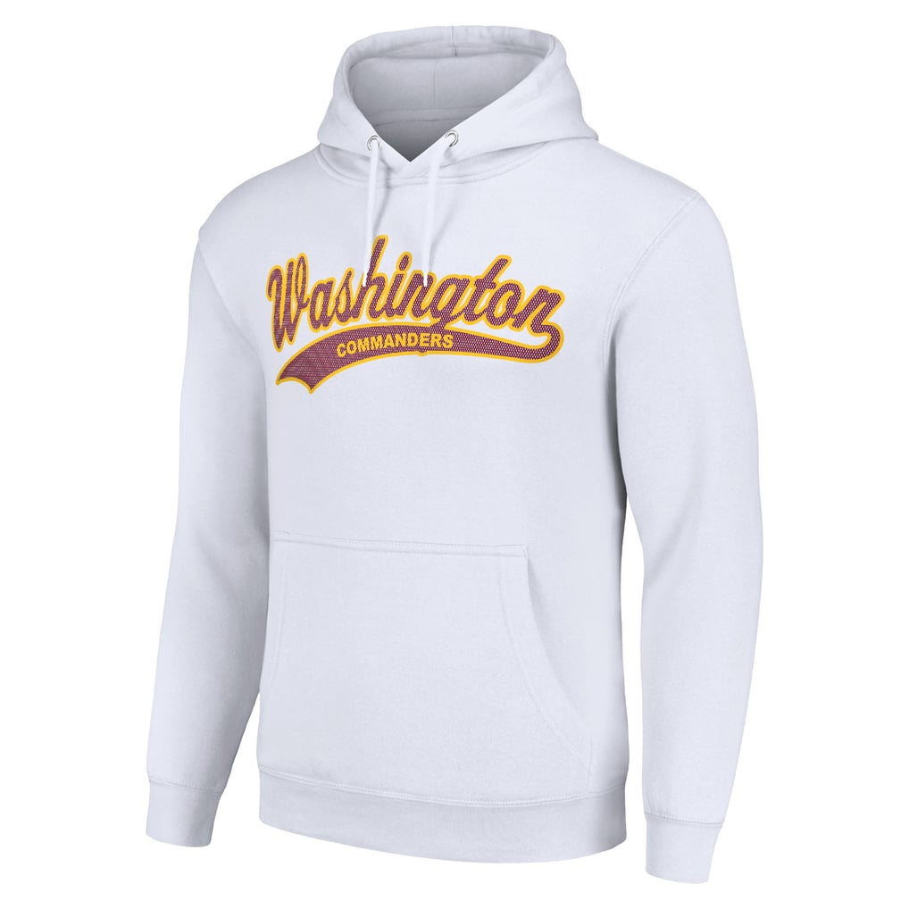 Washington Commanders Starter Unisex Tailsweep Pullover Hoodie - White