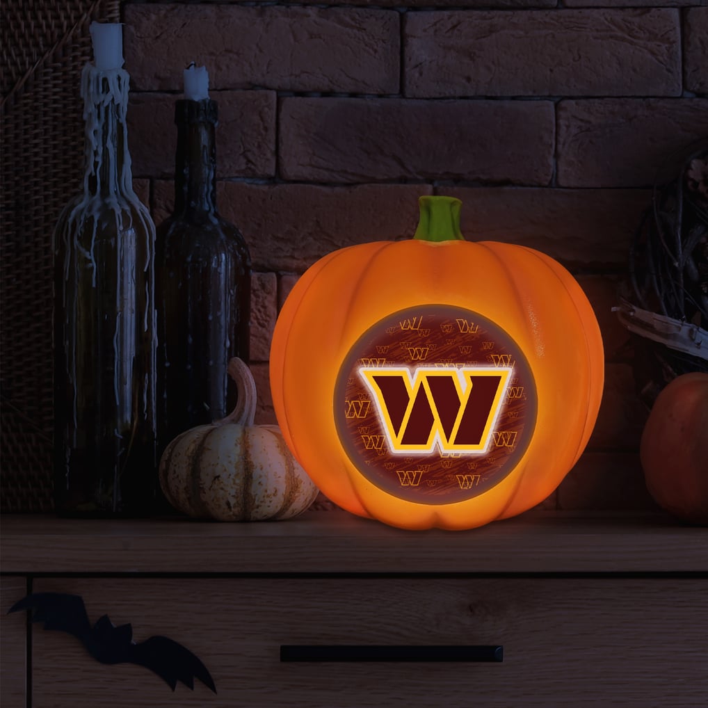 Washington Commanders 3D Resin Pumpkin
