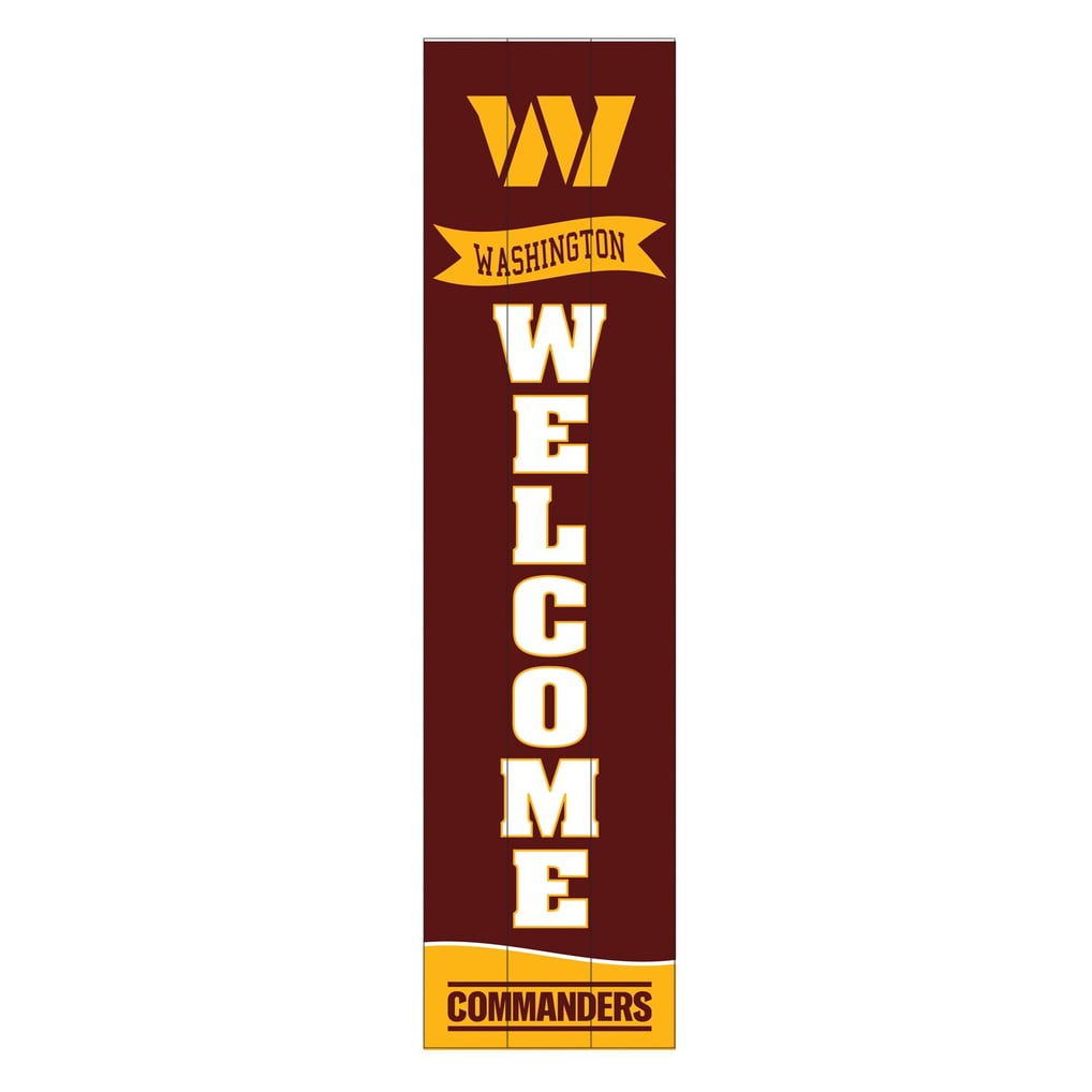 Washington Commanders 47" Leaner Fan Sign
