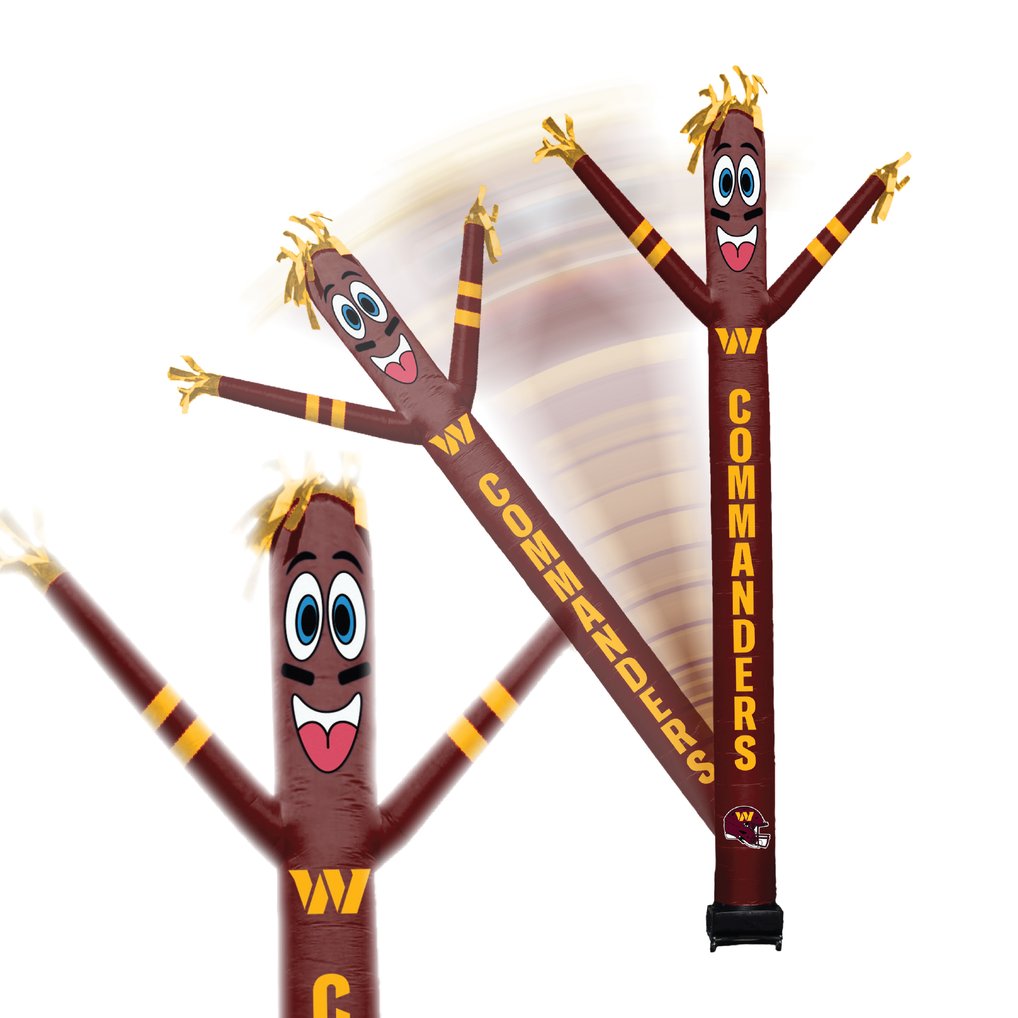 Washington Commanders 8' Inflatable Crazy Sports Fan