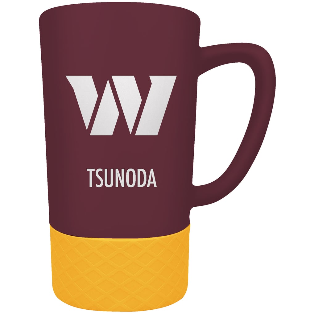 Washington Commanders Team Logo 16oz. Personalized Laser Etched Jump Mug