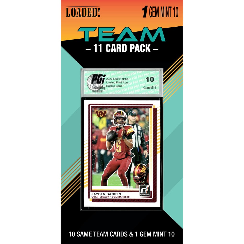 Washington Commanders Trading Card Pack