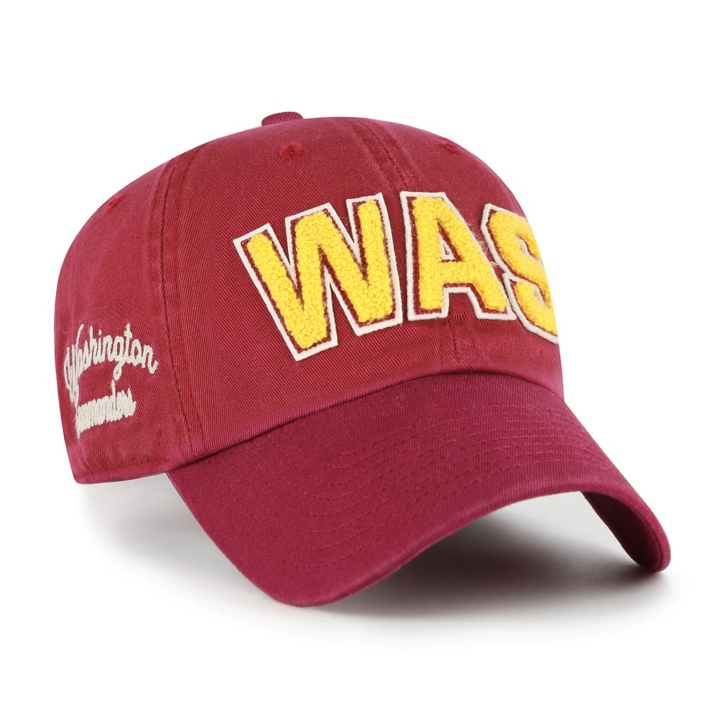  Washington Commanders '47 Women's Zoey Clean Up Adjustable Hat - Burgundy