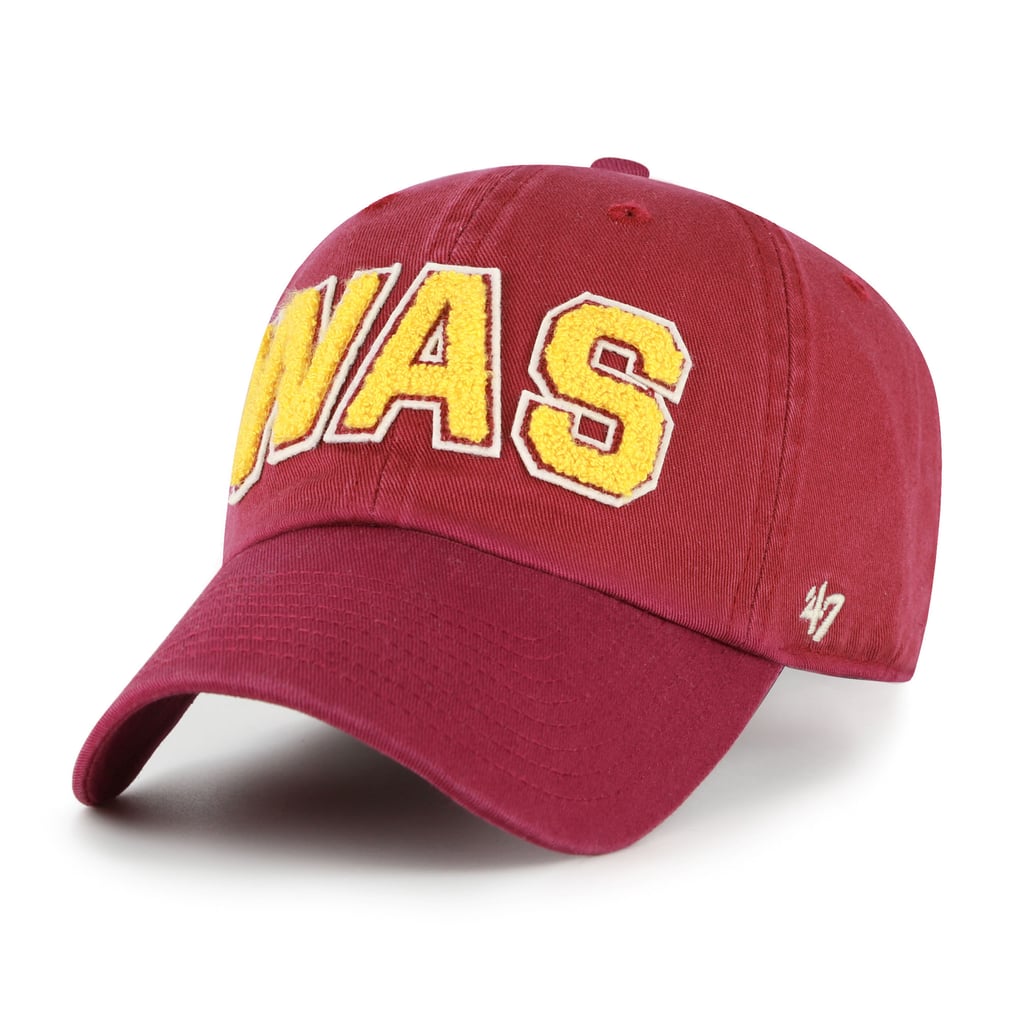  Washington Commanders '47 Women's Zoey Clean Up Adjustable Hat - Burgundy