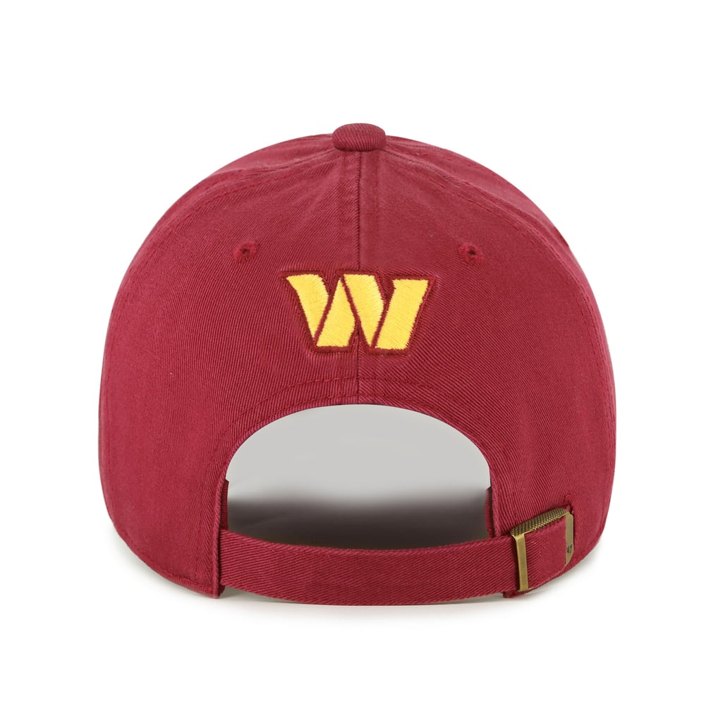  Washington Commanders '47 Women's Zoey Clean Up Adjustable Hat - Burgundy