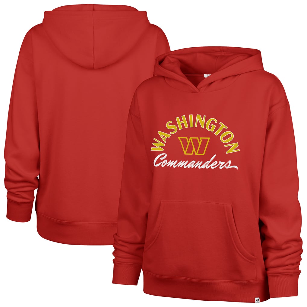 Washington Commanders '47 Women's Whirlwind Naomi Pullover Hoodie - Red