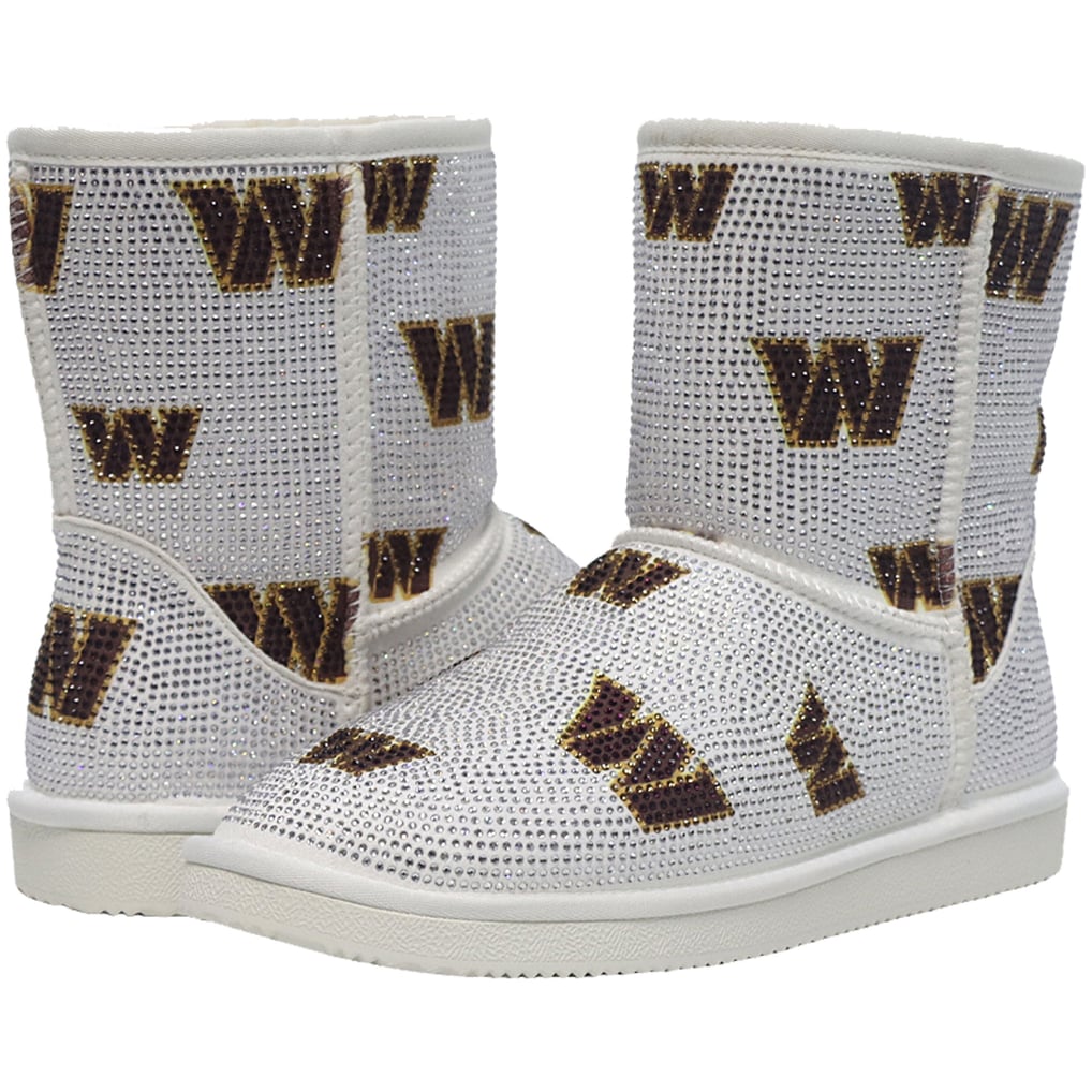  Washington Commanders Cuce Women's Logo Pull on Ankle Boots