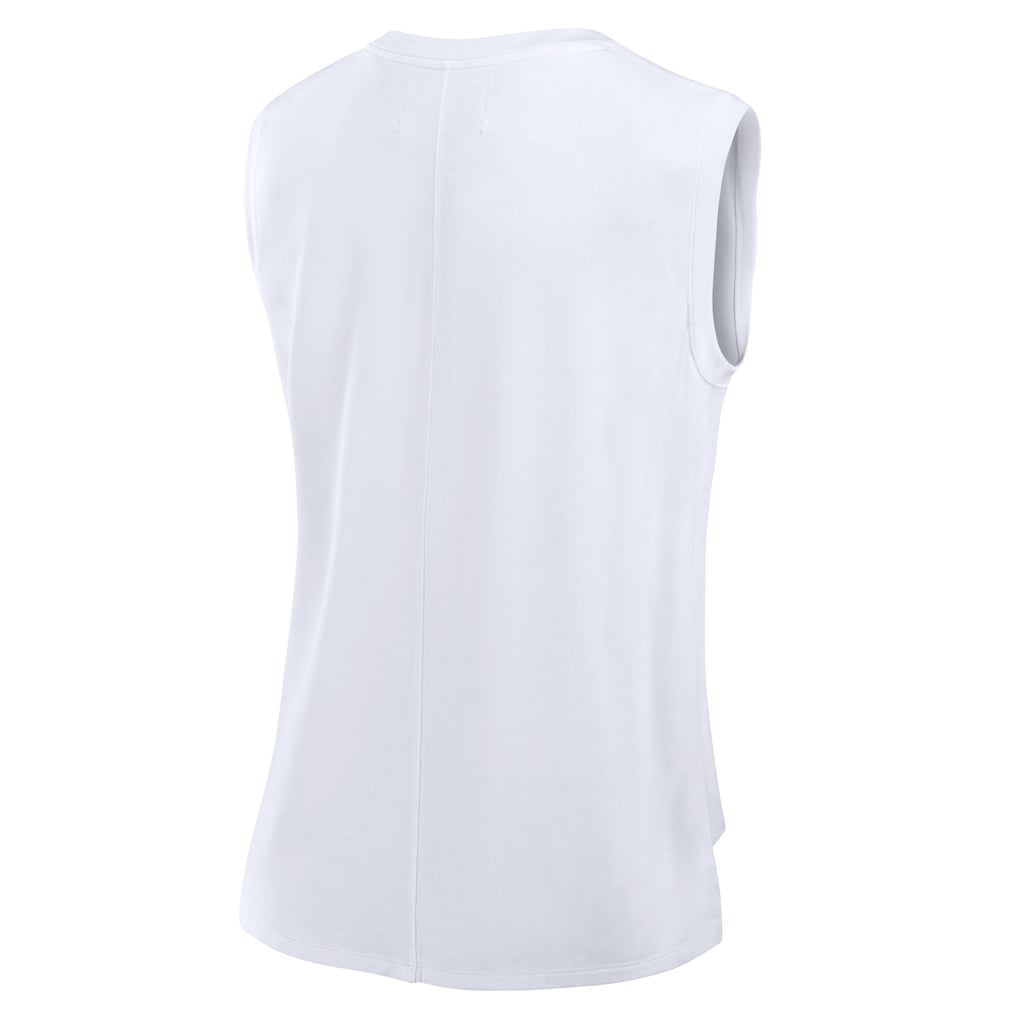 Washington Commanders Fanatics Women's Studio Gym Tank Top - White
