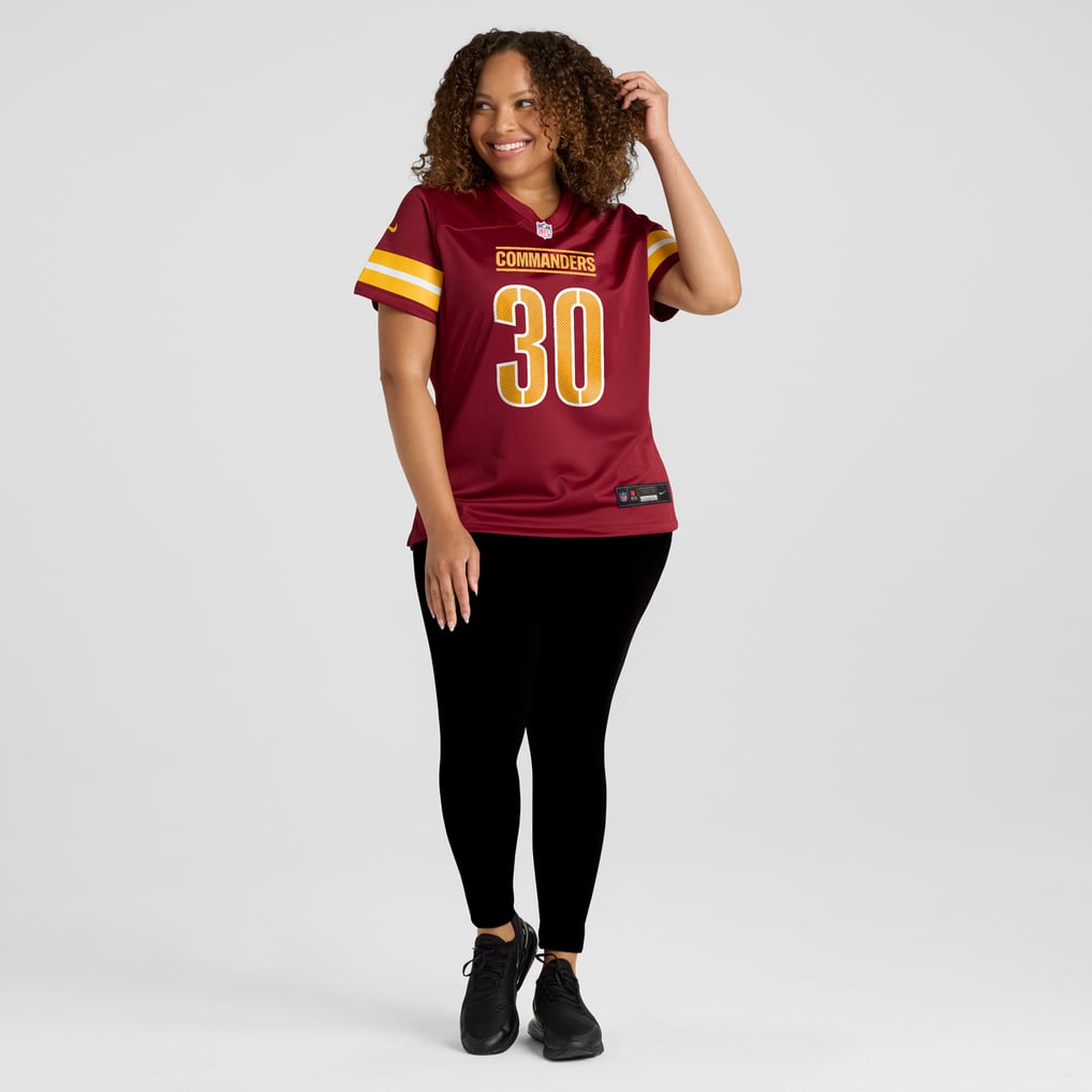 Austin Ekeler Washington Commanders Nike Women's Game Player Jersey - Burgundy