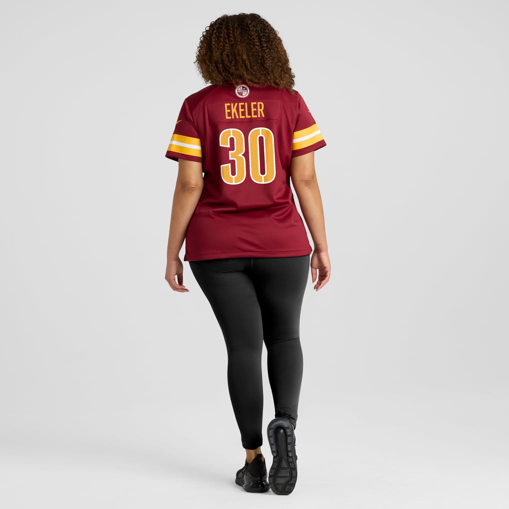 Austin Ekeler Washington Commanders Nike Women's Game Player Jersey - Burgundy