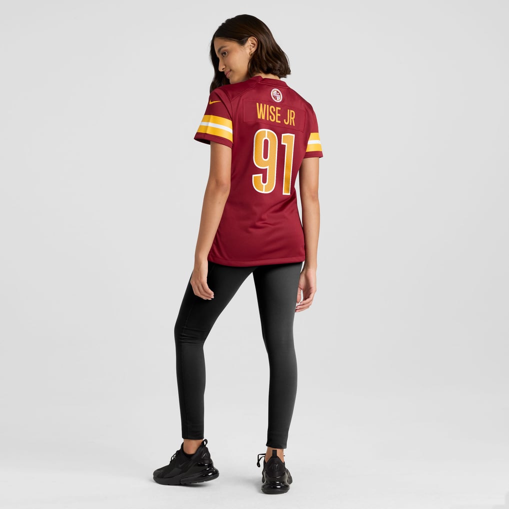 Deatrich Wise Jr. Washington Commanders Nike Women's Team Game Jersey -  Burgundy