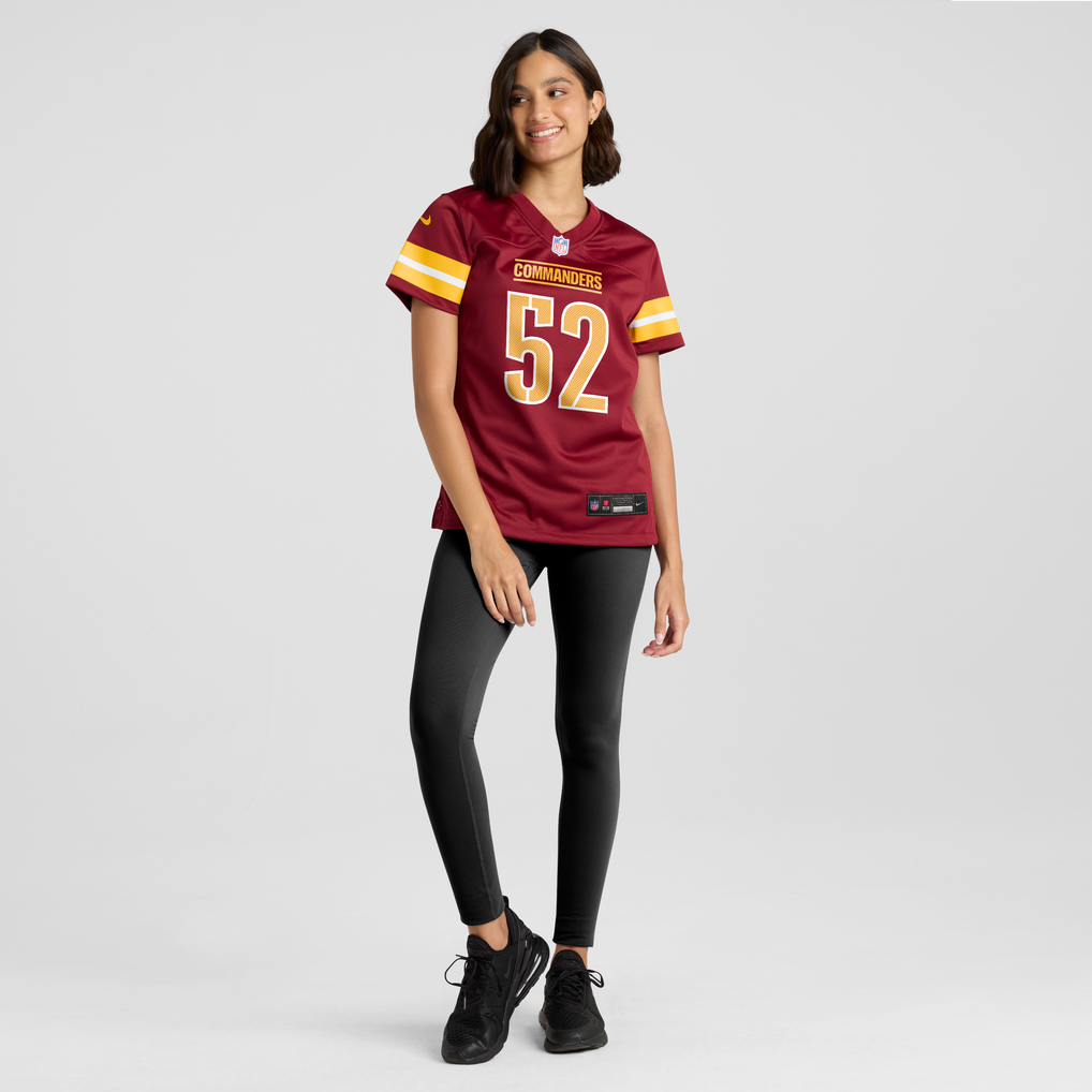 Preston Smith Washington Commanders Nike Women's Team Game Jersey -  Burgundy