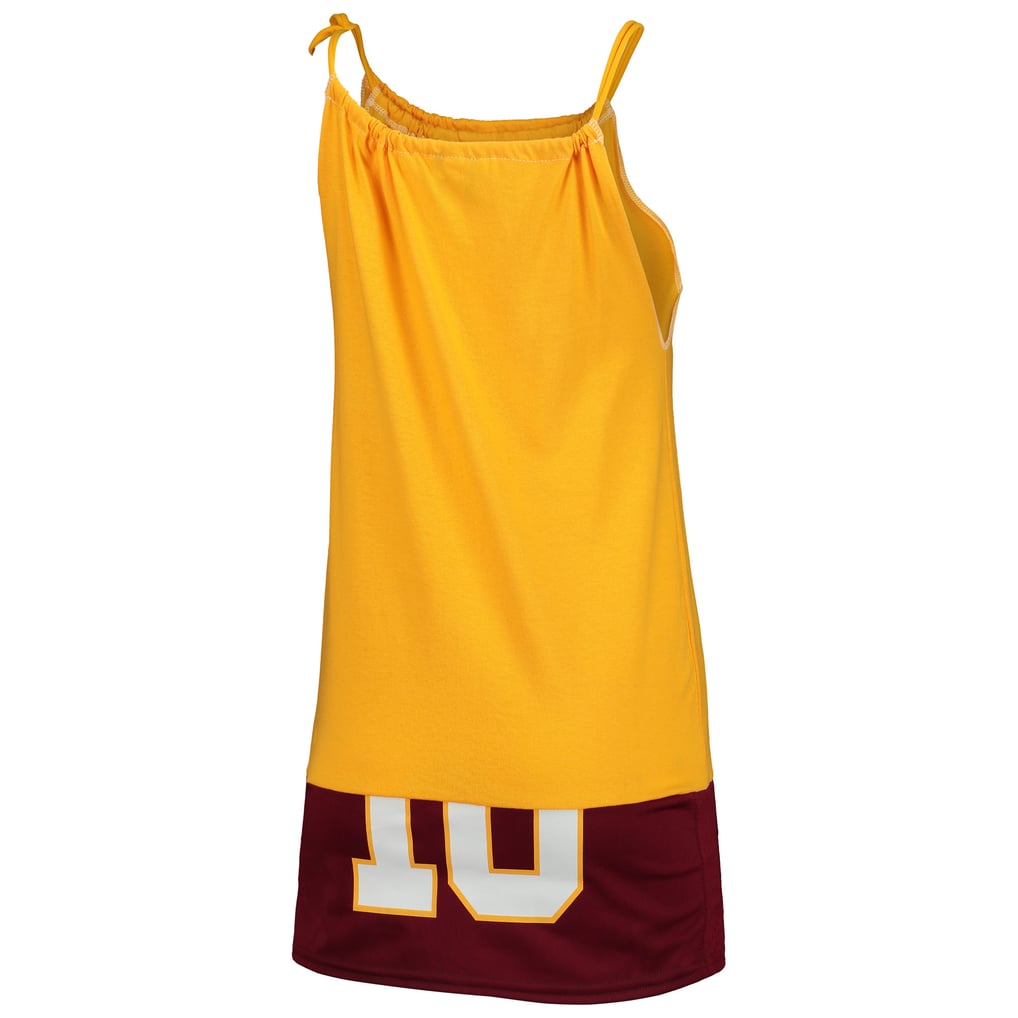 Washington Commanders Refried Apparel Women's Sleeveless Tank Dress - Gold