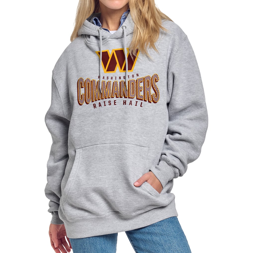 Washington Commanders Starter Women's Under the Arch Hoodie - Gray
