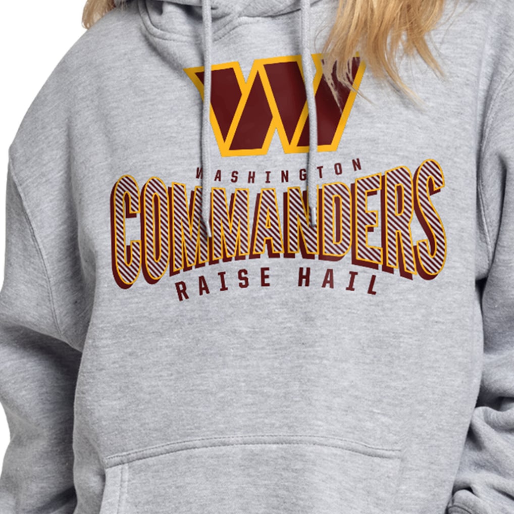Washington Commanders Starter Women's Under the Arch Hoodie - Gray