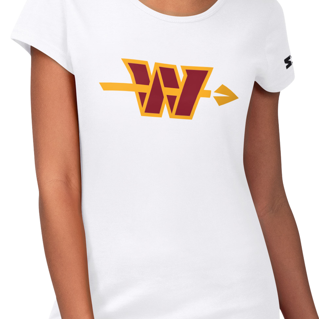 Washington Commanders Starter Women's Endzone T-Shirt - White