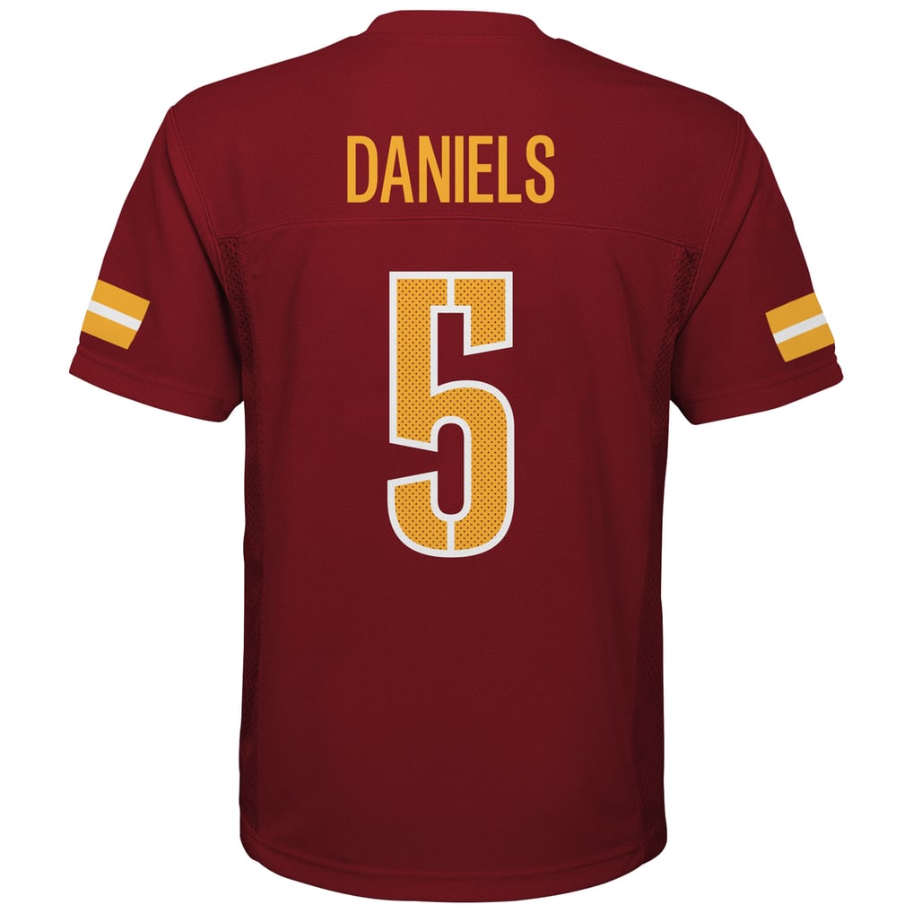 Jayden Daniels Washington Commanders Youth Replica Jersey - Burgundy