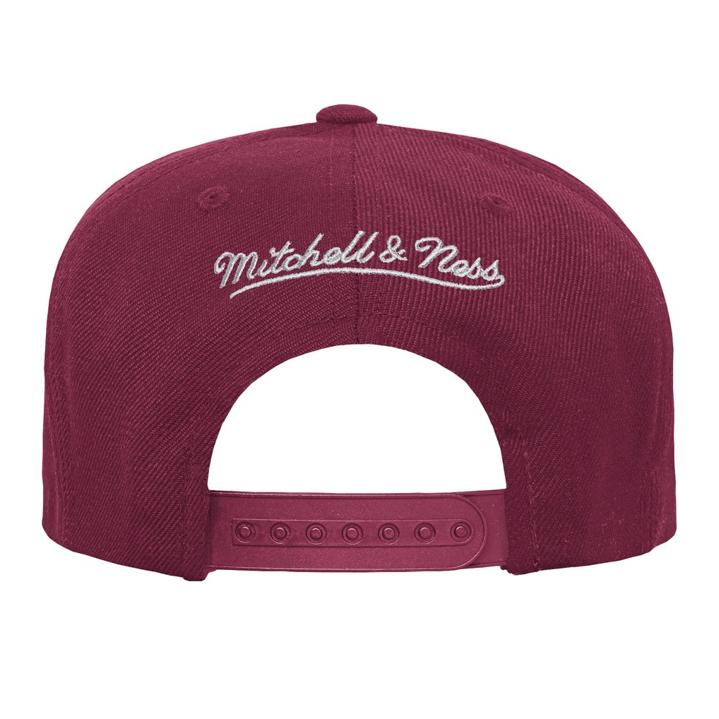 Washington Commanders Mitchell & Ness Youth Head Coach Flat Brim Snapback Hat - Burgundy
