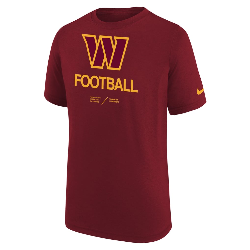 Washington Commanders Nike Youth Sideline Legend Performance T-Shirt - Burgundy