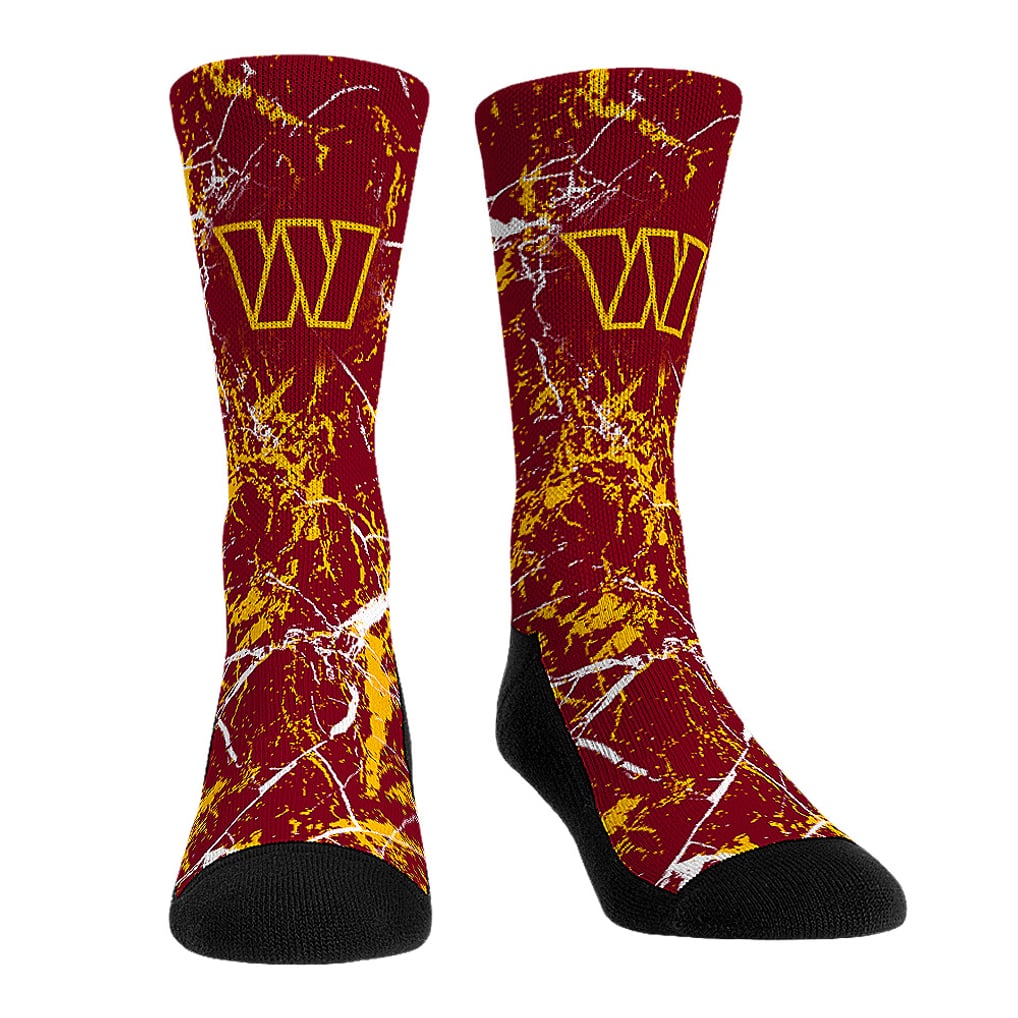 Washington Commanders Rock Em Socks Youth 3-Pack Crew Socks Set