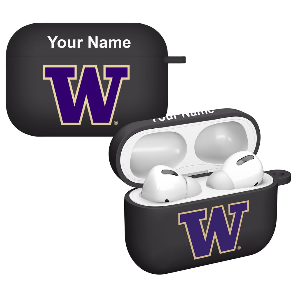 Washington Huskies Affinity Bands Personalized AirPods Pro Case Cover