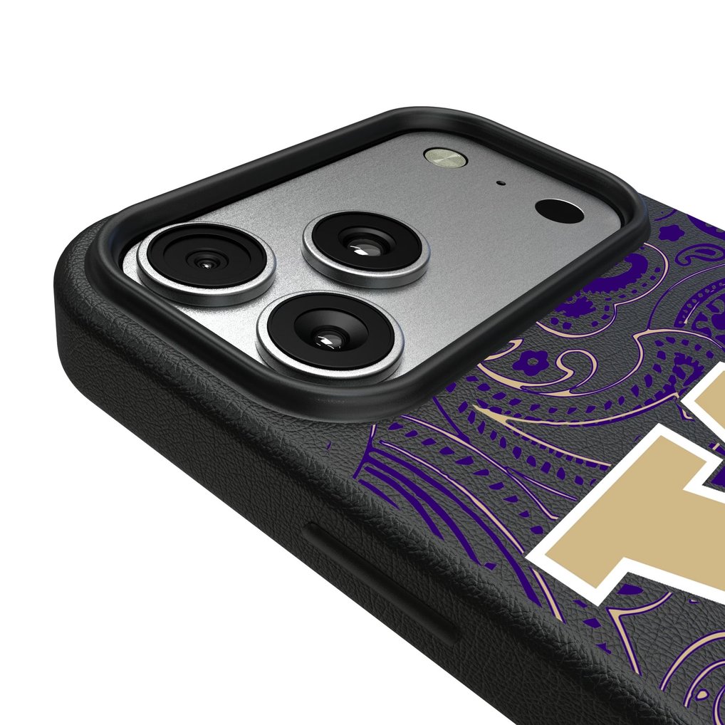 Washington Huskies Keyscaper Paisley iPhone Magnetic Bump Case