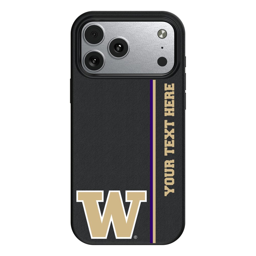 Washington Huskies Keyscaper  Personalized iPhone Magnetic Bump Case