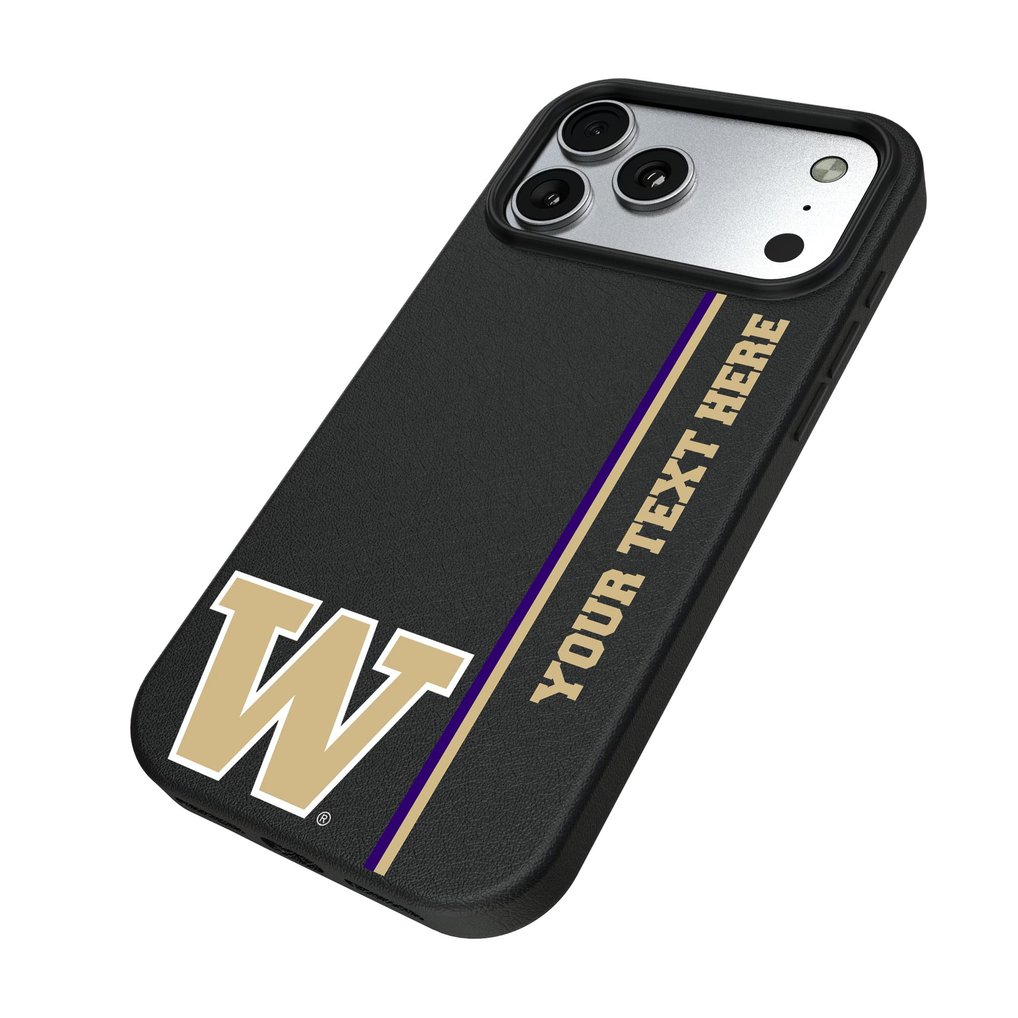 Washington Huskies Keyscaper  Personalized iPhone Magnetic Bump Case