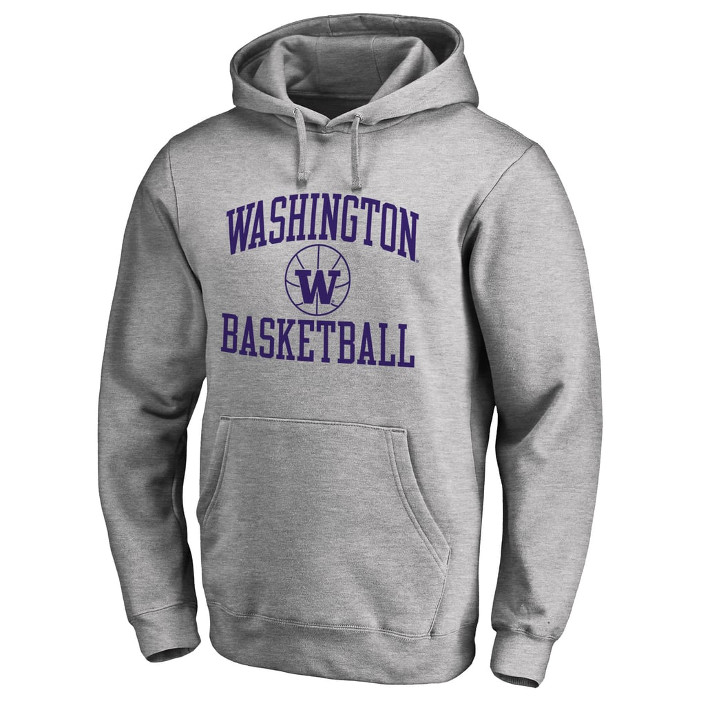 Washington Huskies In Bounds Pullover Hoodie - Heathered Gray