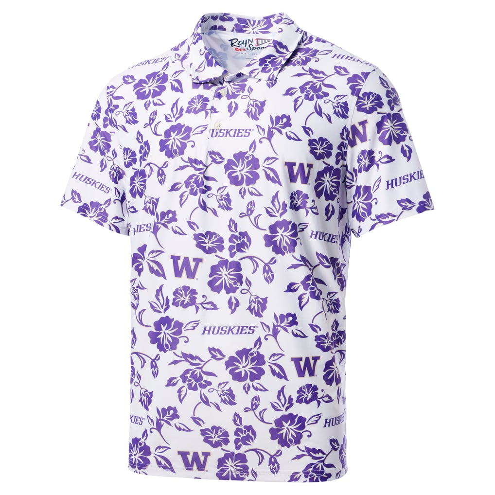 Washington Huskies Reyn Spooner Performance Polo - White